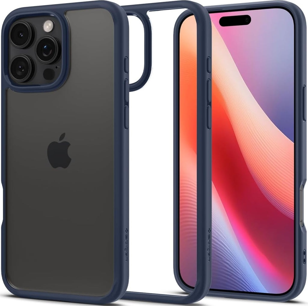 Θήκη Apple iPhone 16 Pro - Spigen Ultra Hybrid Σκληρή - Navy Blue (ACS08126)