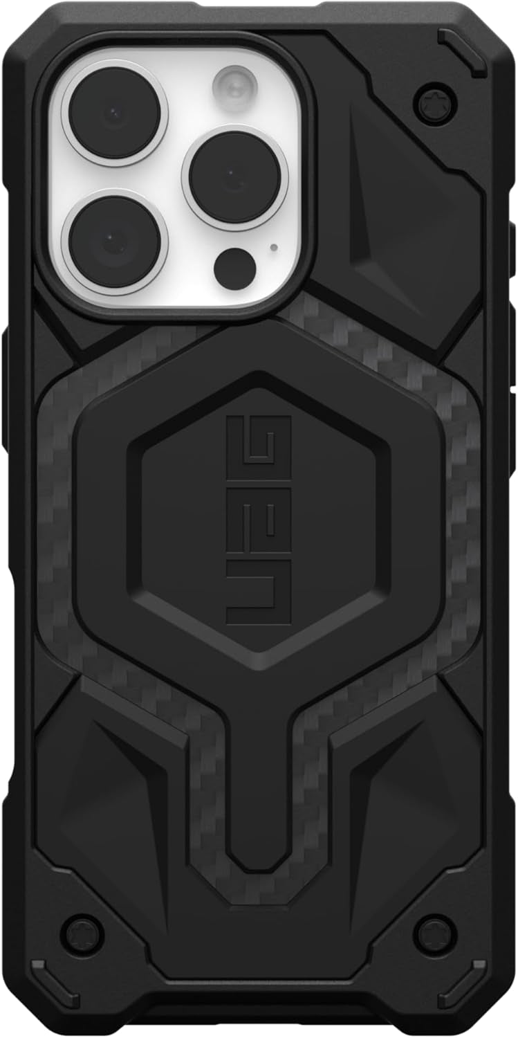 Θήκη Apple iPhone 16 Pro - UAG Monarch Pro Ανθεκτική με MagSafe - Carbon Fiber (114456114242)