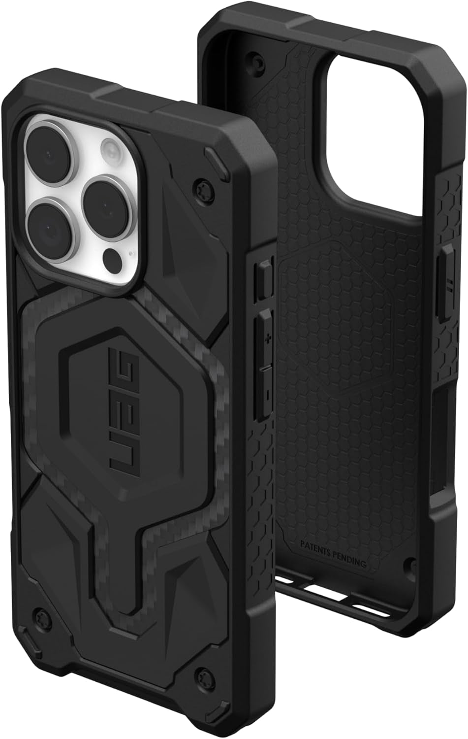 Θήκη Apple iPhone 16 Pro - UAG Monarch Pro Ανθεκτική με MagSafe - Carbon Fiber (114456114242)