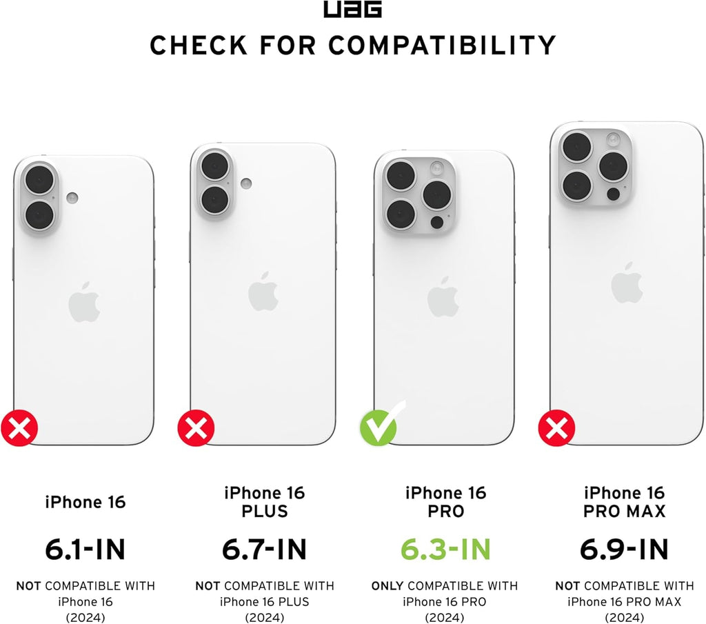 Θήκη Apple iPhone 16 Pro - UAG Monarch Pro Ανθεκτική με MagSafe - Kevlar Mallard (114456113955)