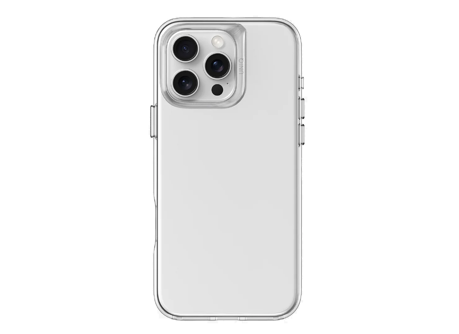Θήκη Apple iPhone 16 Pro - Uniq AirFender Ανθεκτική Σιλικόνης - Transparent (UNIQ-IP6.3P(2024)-AIRFNUD)
