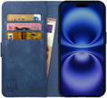Θήκη Apple iPhone 16 - Rosso Element PU Πορτοφόλι - Blue (8719246453823)