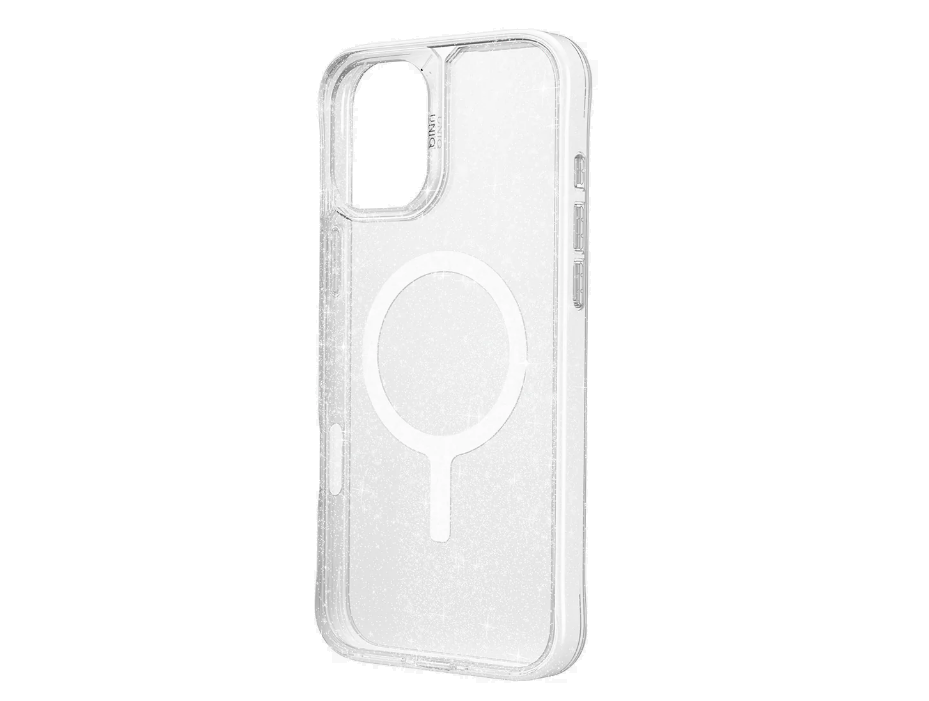 Θήκη Apple iPhone 16 - Uniq LifePro Xtreme MagClick Ανθεκτική Σκληρή με MagSafe - Lucent / Clear Glitter (UNIQ-IP6.1(2024)-LP