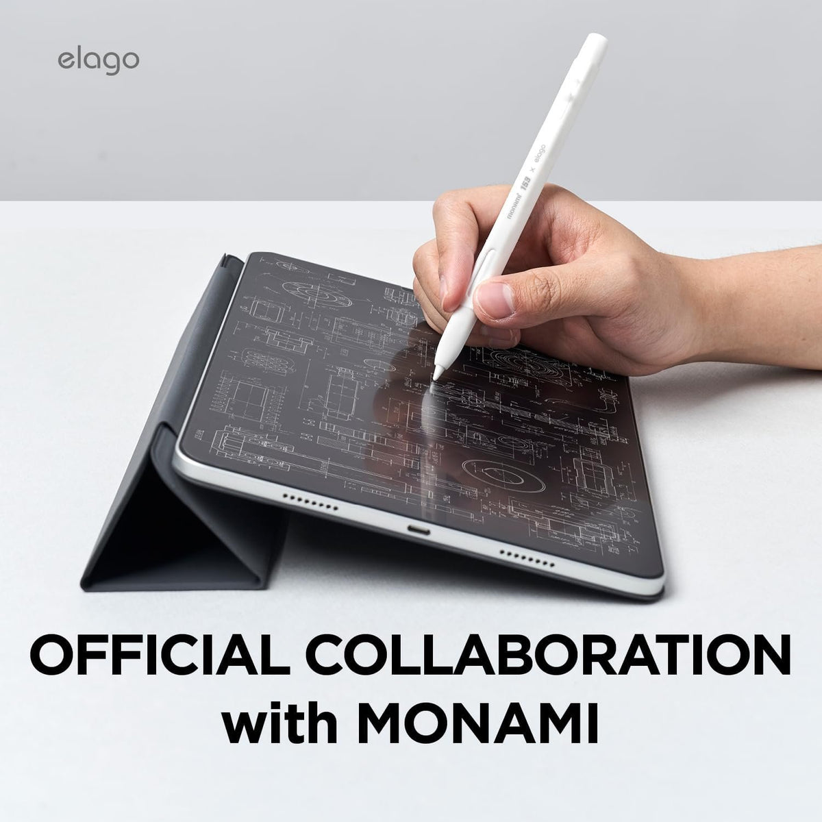 Θήκη Apple Pencil 2nd Gen Elago Monami X Premium Σιλικόνης - White (EAPEN2-SC-MNM-WHITE)