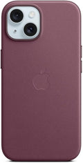 Θήκη Apple iPhone 15 - Official Apple FineWoven Case Υφασμάτινη με MagSafe - Mulberry (MT3E3ZM/A)