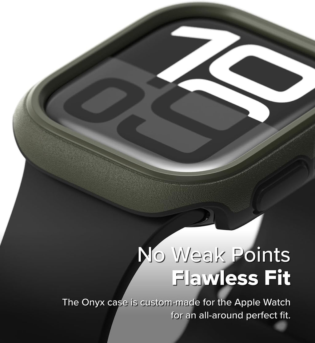 Θήκη Apple Watch 11 / 10 46mm Ringke Onyx Σκληρή - Dark Green (8800274969674)
