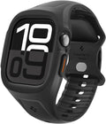 Θήκη Apple Watch 11 / 10 46mm Spigen Liquid Air Pro Unibody Σιλικόνης - Matte Black (ACS09317)