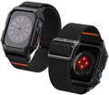 Θήκη Apple Watch 9 / 8 / 7 45mm - Spigen Lite Fit Pro Unibody - Matte Black (ACS07103)