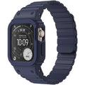 Θήκη Apple Watch Ultra 3 / Ultra 2 / Ultra 1 49mm Buddi Forge Unibody Μαγνητικό Σιλικόνης - Blue (8719246551536)