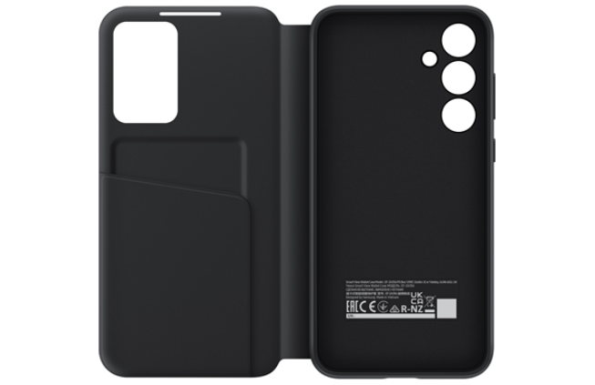 Θήκη Flip με Ενεργό Πορτάκι - Samsung Galaxy A35 - Official Samsung Smart View Wallet Cover - Black (EF-ZA356CBEGWW)
