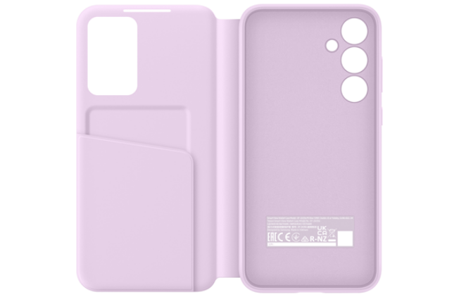 Θήκη Flip με Ενεργό Πορτάκι - Samsung Galaxy A35 - Official Samsung Smart View Wallet Cover - Lavender (EF-ZA356CVEGWW)