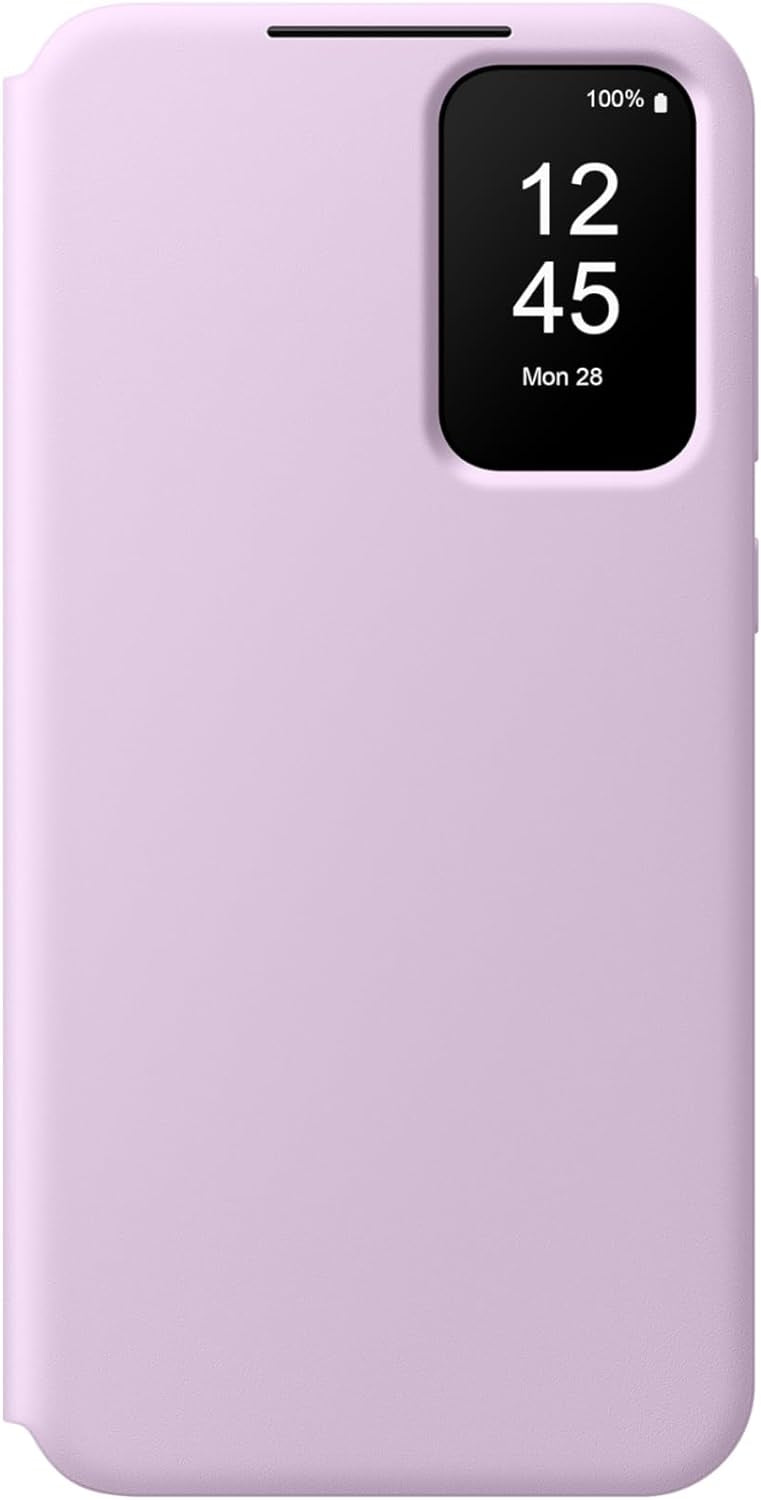 Θήκη Flip με Ενεργό Πορτάκι - Samsung Galaxy A35 - Official Samsung Smart View Wallet Cover - Lavender (EF-ZA356CVEGWW)