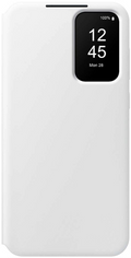 Θήκη Flip με Ενεργό Πορτάκι - Samsung Galaxy A55 - Official Samsung S View Wallet Cover - White (EF-ZA556CWEGWW)