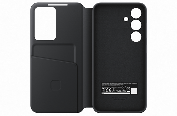 Θήκη Flip με Ενεργό Πορτάκι - Samsung Galaxy S24 - Official Samsung Smart View Wallet Case - Black (EF-ZS921CBEGWW)