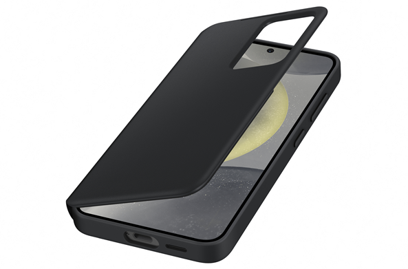 Θήκη Flip με Ενεργό Πορτάκι - Samsung Galaxy S24 - Official Samsung Smart View Wallet Case - Black (EF-ZS921CBEGWW)