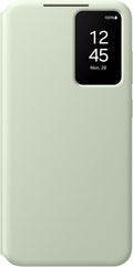 Θήκη Flip με Ενεργό Πορτάκι - Samsung Galaxy S24 Plus - Official Samsung Smart View Wallet Case - Light Green (EF-ZS926CGEGWW