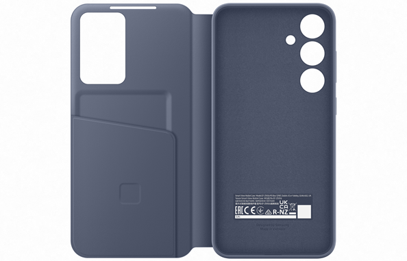 Θήκη Flip με Ενεργό Πορτάκι - Samsung Galaxy S24 Plus - Official Samsung Smart View Wallet Case - Violet (EF-ZS926CVEGWW)