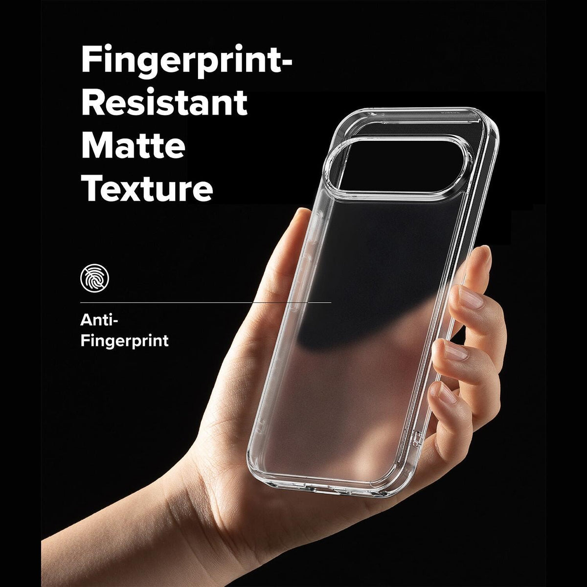 Θήκη Google Pixel 10 / 10 Pro Ringke Fusion Σκληρή με TPU Bumper - Matte Clear (8800293856986)