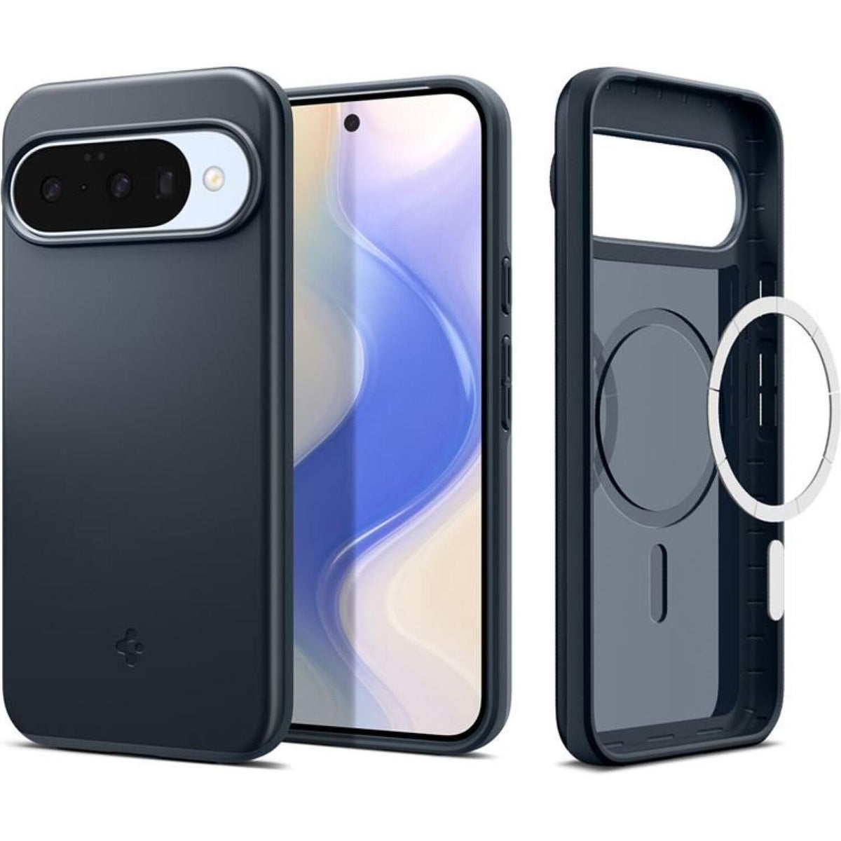 Θήκη Google Pixel 10 / 10 Pro Spigen Thin Fit MagFit Σκληρή με MagSafe Qi2 - Metal Slate (ACS09700)