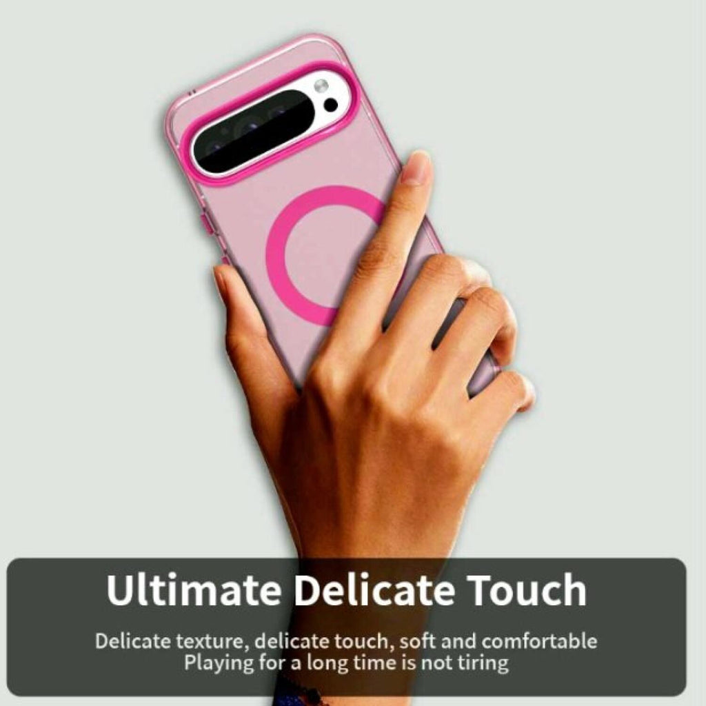 Θήκη Google Pixel 10 / 10 Pro Techsuit CandyCase Σκληρή Ημιδιάφανη με MagSafe Qi2 - Pink (5949419321656)