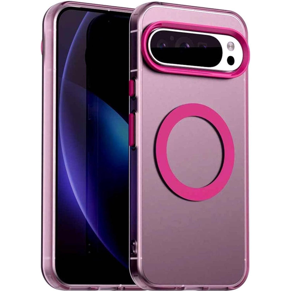 Θήκη Google Pixel 10 / 10 Pro Techsuit CandyCase Σκληρή Ημιδιάφανη με MagSafe Qi2 - Pink (5949419321656)