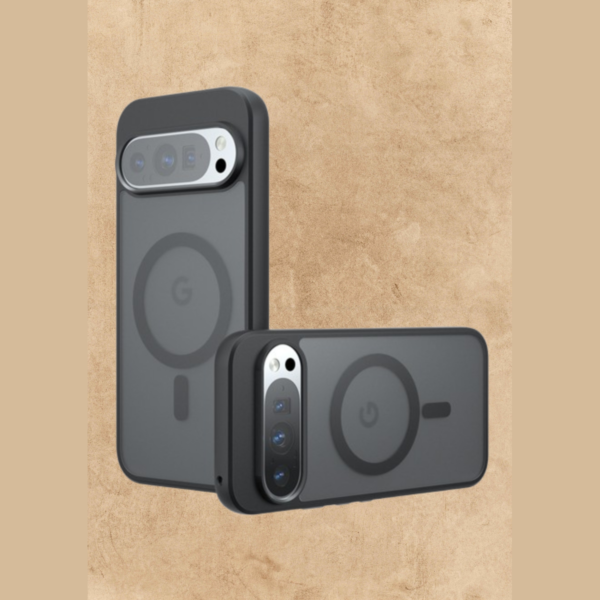 Θήκη Google Pixel 10 / 10 Pro Techsuit PureFrost Σκληρή Ημιδιάφανη με MagSafe - Frosted Black (5949419320079)