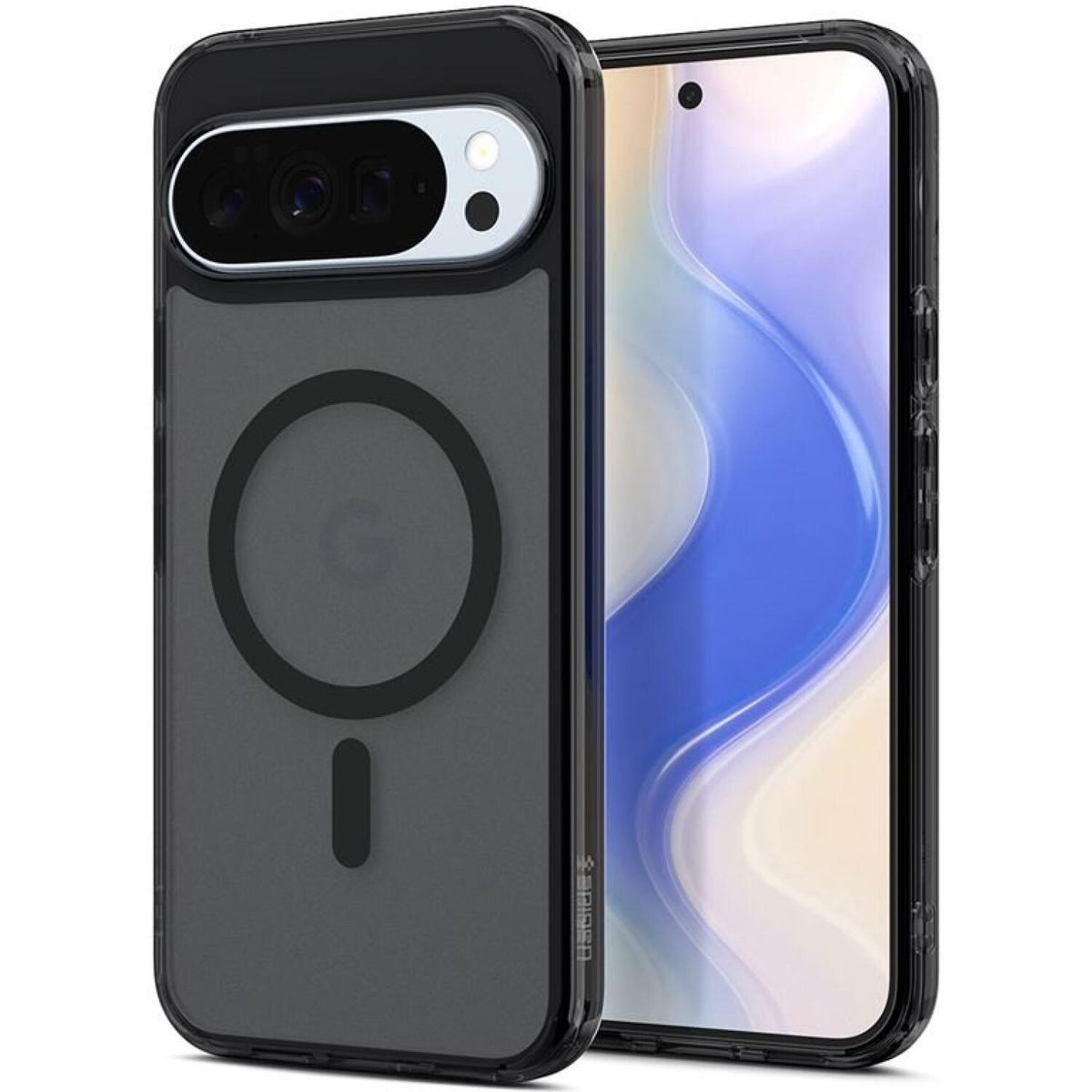 Θήκη Google Pixel 10 Pro XL Spigen Ultra Hybrid MagFit Ανθεκτική Σκληρή με MagSafe Qi2 - Frost Black (ACS09726)
