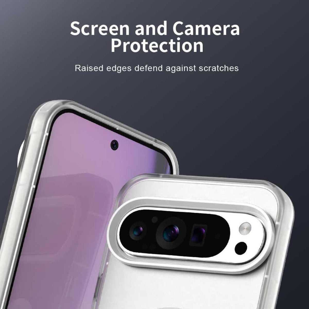 Θήκη Google Pixel 10 Pro XL Techsuit CandyCase Σκληρή Ημιδιάφανη με MagSafe Qi2  - White (5949419321618)
