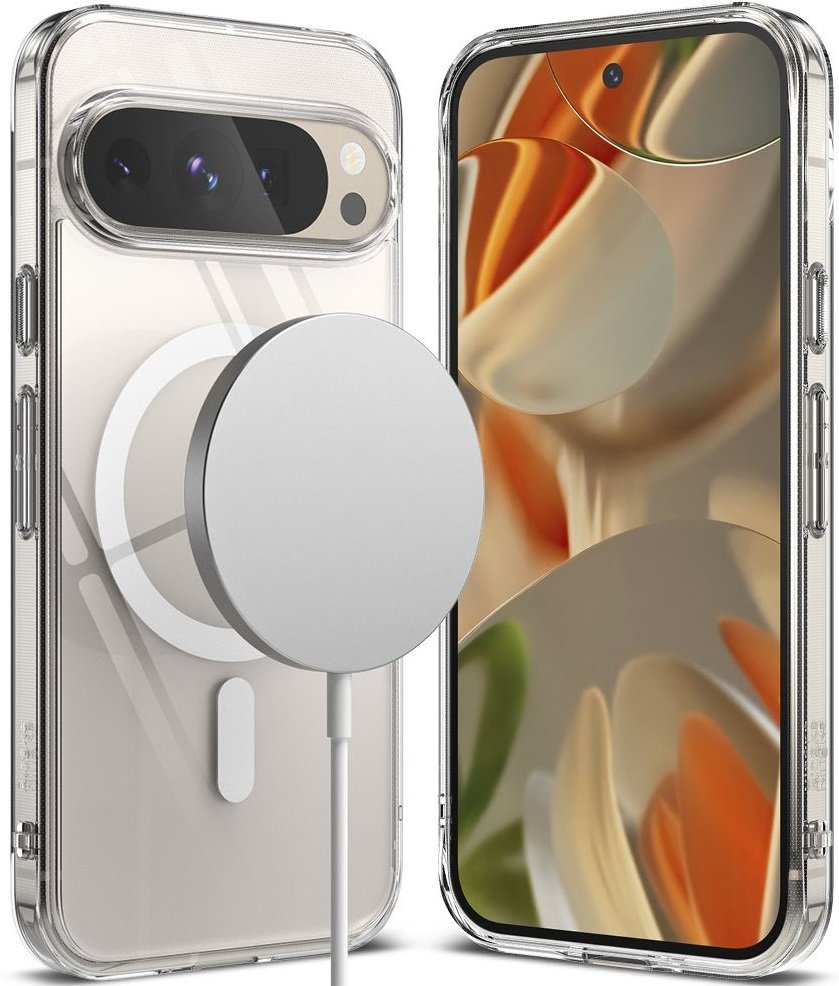 Θήκη Google Pixel 9 / 9 Pro Ringke Fusion Magnetic Ανθεκτική με MagSafe - Clear (8809961789007)