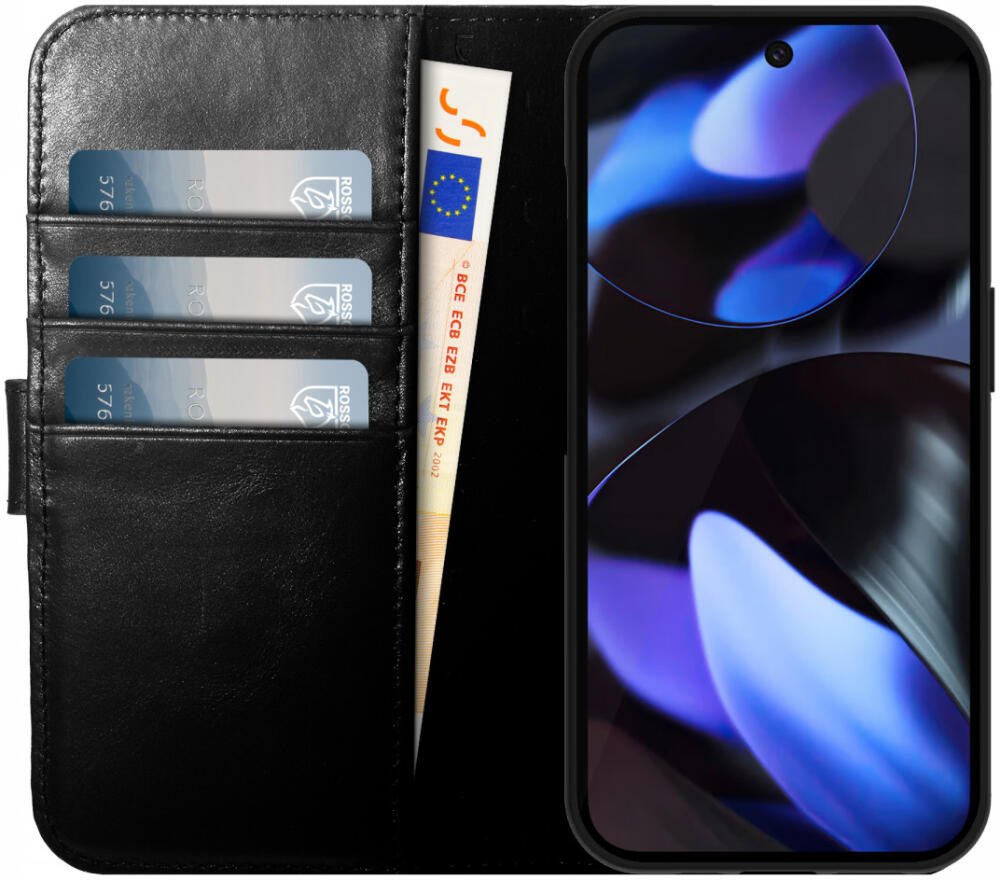 Θήκη Google Pixel 9 / 9 Pro Rosso Elite Δερμάτινο Πορτοφόλι με MagSafe - Black (8719246461811)