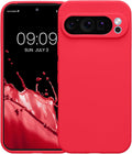 Θήκη Google Pixel 9 Pro KWmobile TPU Case with Camera Lens Protector Σιλικόνης με Πλαίσιο Κάμερας - Neon Pink (KWM000020PH006