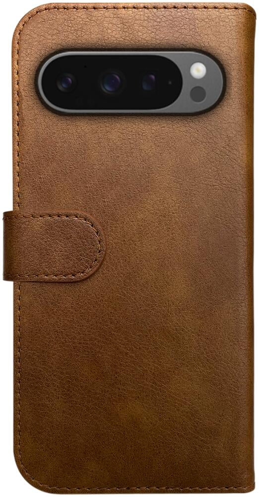 Θήκη Google Pixel 9 Pro XL - Rosso Element PU Πορτοφόλι - Brown (8719246446368)