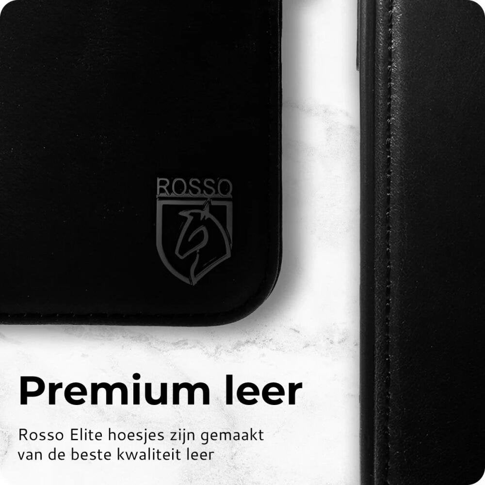 Θήκη Google Pixel 9 Pro XL Rosso Elite Δερμάτινο Πορτοφόλι με MagSafe - Black (8719246461842)