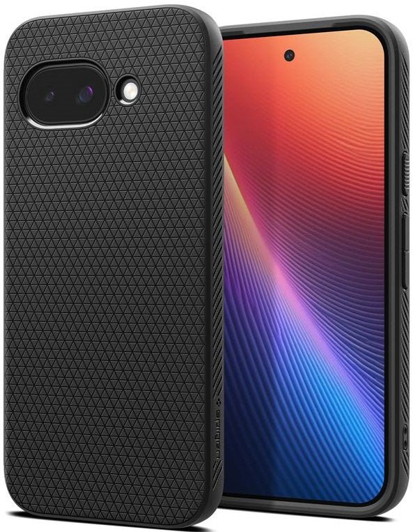 Θήκη Google Pixel 9a Spigen Liquid Air Σιλικόνης - Matte Black (ACS09039)