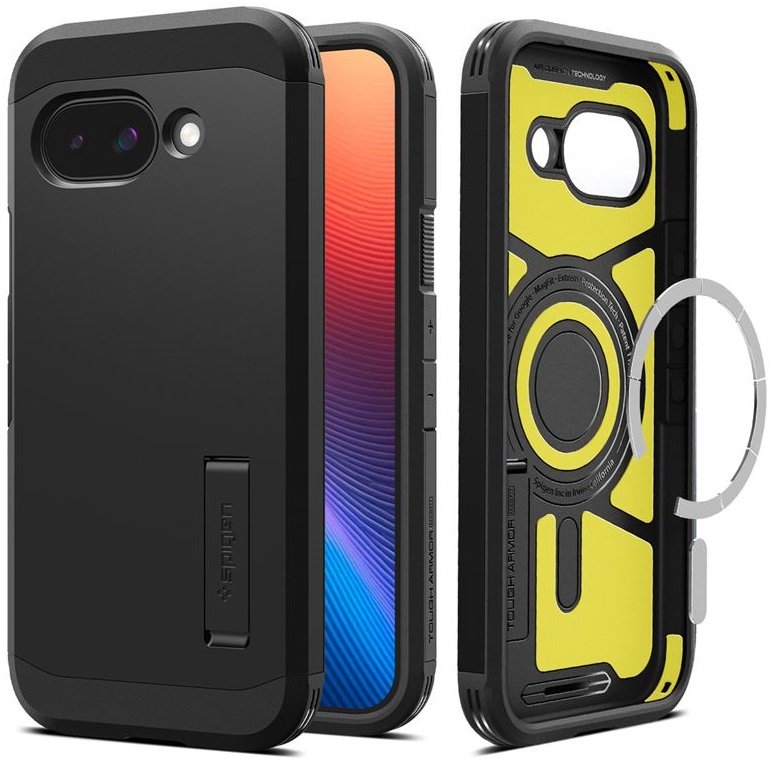 Θήκη Google Pixel 9a Spigen Tough Armor AI MagFit Ανθεκτική με MagSafe - Black (ACS09046)