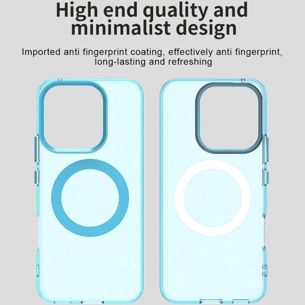 Θήκη Honor 400 Lite Techsuit CandyCase Σκληρή Ημιδιάφανη με MagSafe - Blue (5949419310834)
