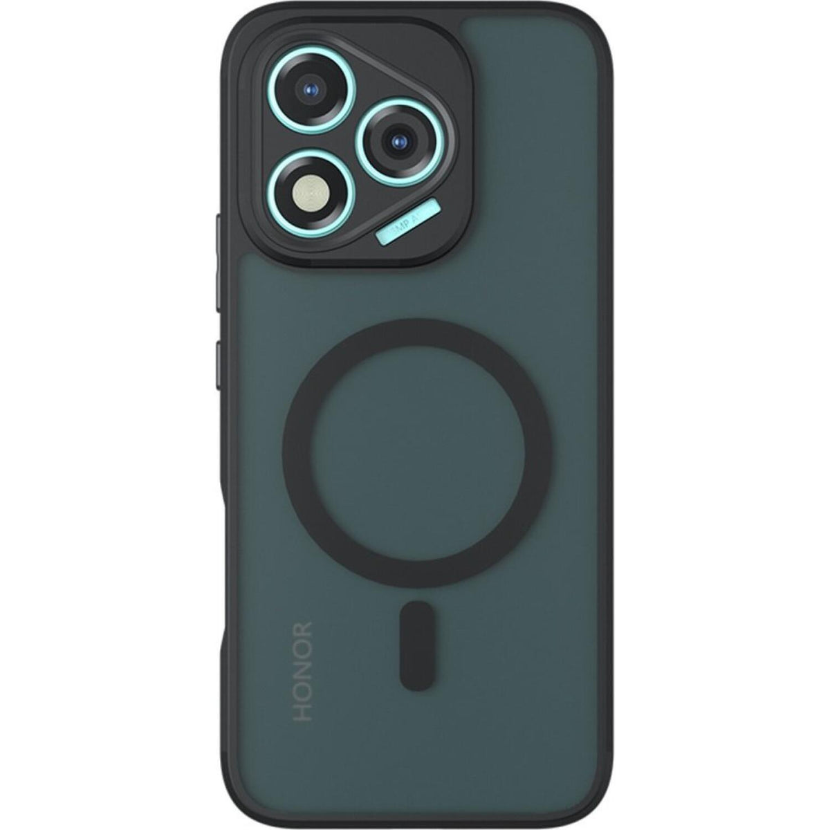 Θήκη Honor 400 Lite Techsuit PureFrost Σκληρή Ημιδιάφανη με MagSafe - Frosted Black (5949419320765)