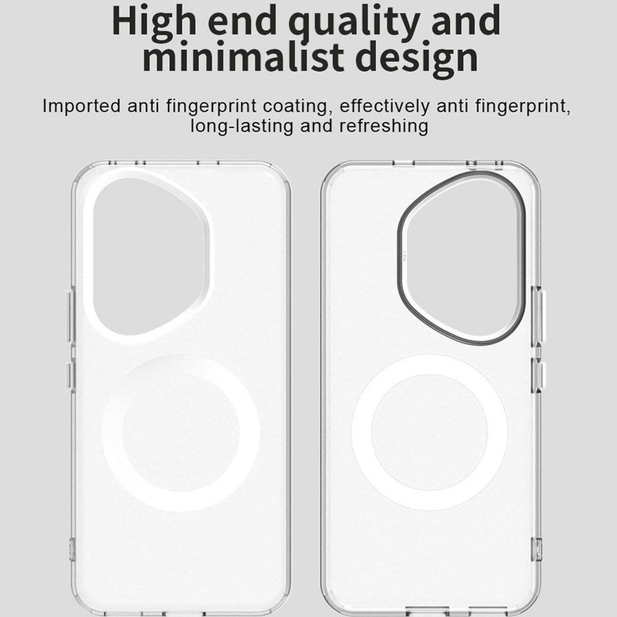 Θήκη Honor 400 Pro Techsuit CandyCase Σκληρή Ημιδιάφανη με MagSafe - White (5949419310759)