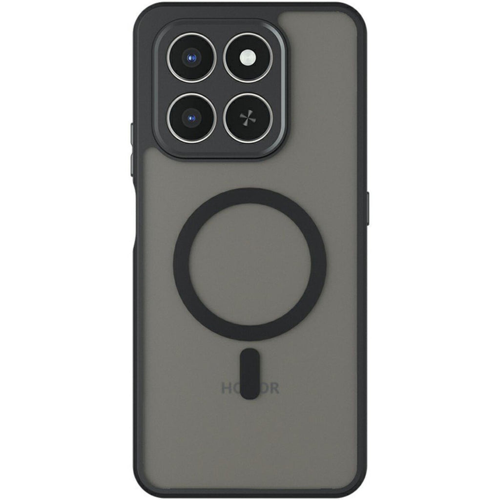 Θήκη Honor 400 Smart 5G / 400 Smart 4G / X7d 4G Techsuit PureFrost Σκληρή Ημιδιάφανη με MagSafe - Frosted Black (594941933769