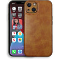 Θήκη iPhone 13 Bodycell Prestige Backcover με Πλαίσιο Κάμερας - Brown (5206015068133)