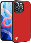 Θήκη iPhone 13 Pro Max Bodycell Vegan Cover Σκληρή - Red (5206015075728)
