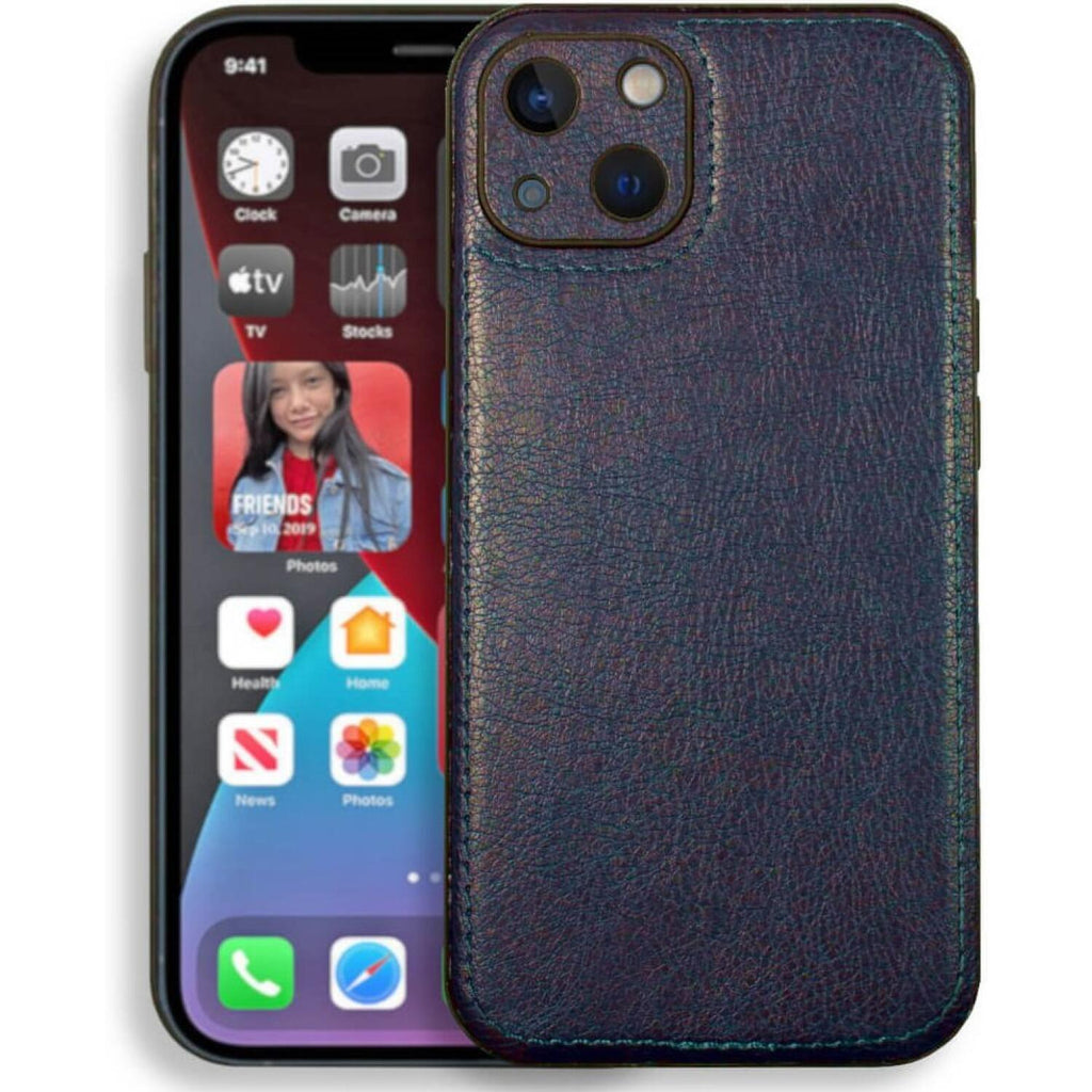 Θήκη iPhone 14 Bodycell Prestige Backcover με Πλαίσιο Κάμερας - Blue (5206015068249)