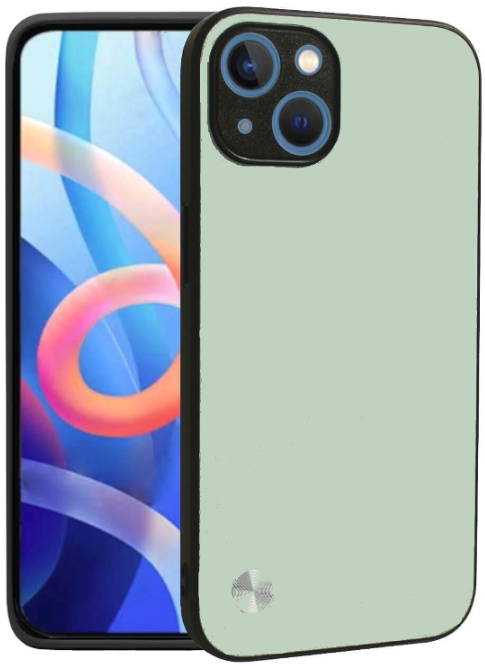 Θήκη iPhone 14 Bodycell Vegan Cover Σκληρή - Light Green (5206015075759)