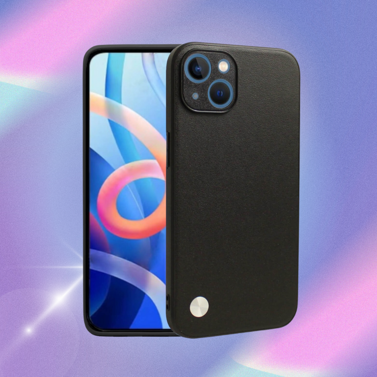 Θήκη iPhone 14 Plus Bodycell Vegan Cover Σκληρή - Black (5206015075773)