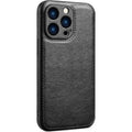 Θήκη iPhone 14 Pro Max Bodycell Prestige Backcover με Πλαίσιο Κάμερας - Black (5206015068355)
