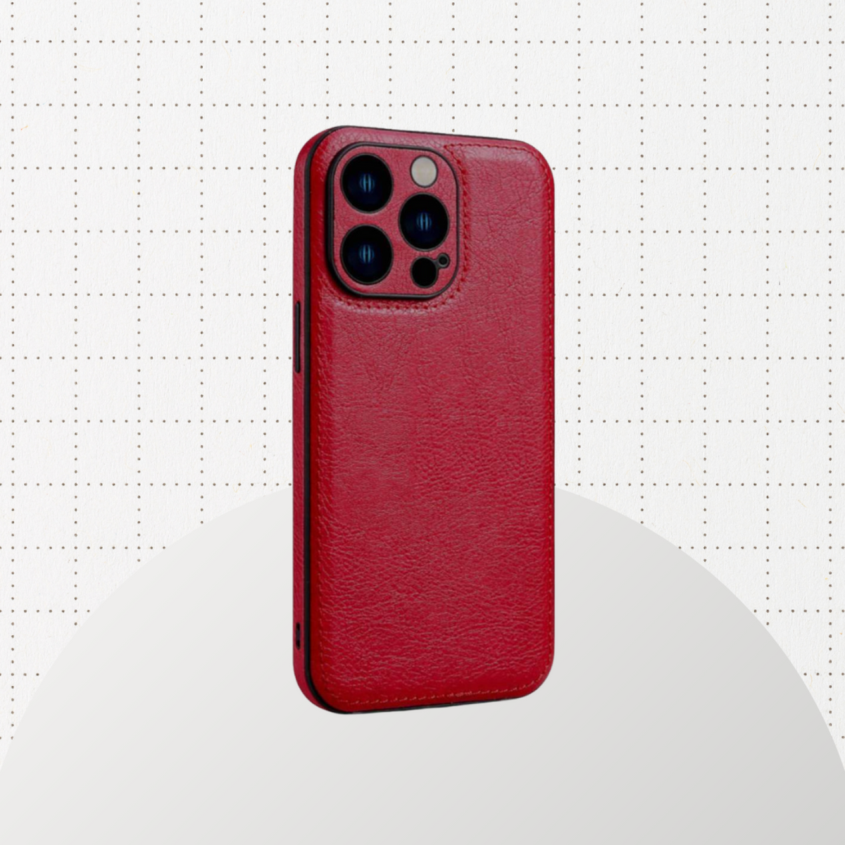 Θήκη iPhone 14 Pro Max Bodycell Prestige Backcover με Πλαίσιο Κάμερας - Red (5206015068386)