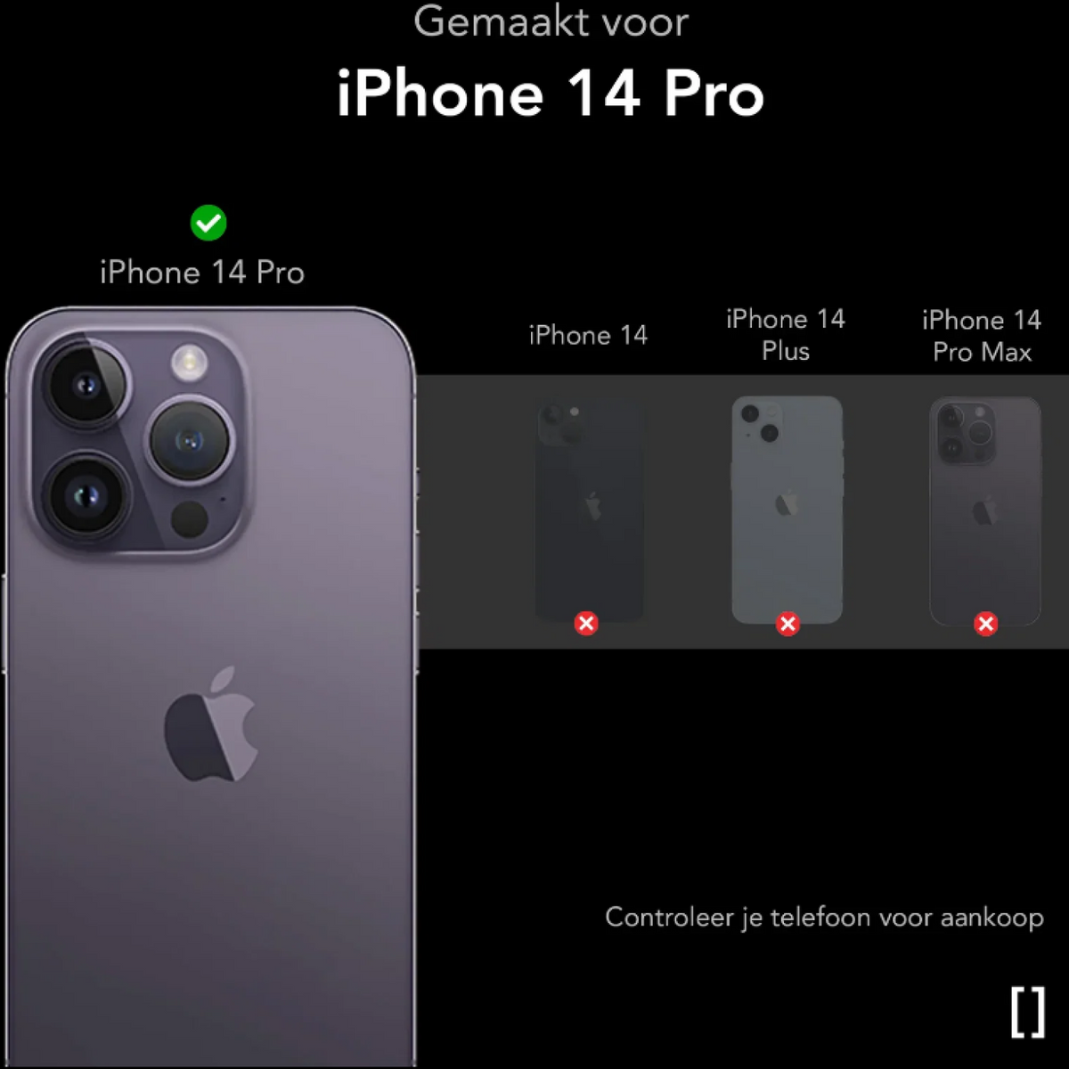 Θήκη iPhone 14 Pro Nekit Bare Thin Case Σκληρή Λεπτή Διάφανη με MagSafe 1.2mm - Transparent (8719246595042)