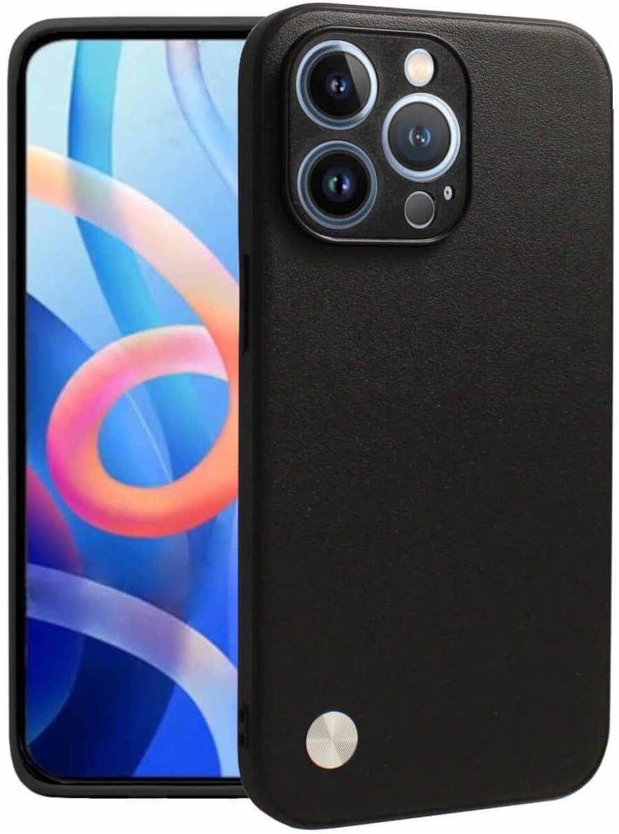 Θήκη iPhone 15 Pro Bodycell Vegan Cover Σκληρή - Black (5206015075971)