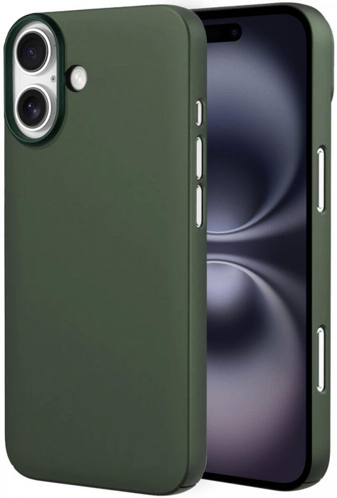 Θήκη iPhone 16 Nekit Σκληρή με MagSafe 1mm - Green (8719246462849)