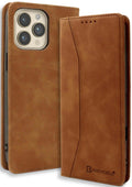 Θήκη iPhone 16 Pro Bodycell Book Case Πορτοφόλι - Brown (5206015079719)